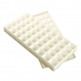 SA方型塑膠45格調色盒-附軟膠蓋SA Plastic Oblong Painting Box with soft cover - 45 wells