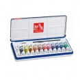 瑞士卡達高級水粉彩12色套裝Caran d'Ache Gouache Studio 12 tubes set - 10ml