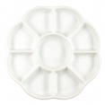 梅花陶瓷調色碟192mm (8")Ceramic Palette 7 Wells - Flower Shape 192mm