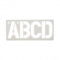 臺灣確斯優質字母尺100mmCox Graphic Lettering Stencil 100mm