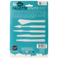 蒙瑪特塑膠油畫刀5支套裝Mont Marte Plastic Palette Knives 5 Set 