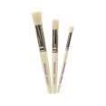 蒙瑪特豬鬃毛模板筆3支套裝Mont Marte Stencil Brushes Set - 3pcs.