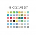 FINECOLOUR 美術麥克筆48色裝 FINECOLOUR Junior Marker 48 cols. Set