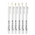 日本美輝防水繪圖軟咀筆 - 啡色系6支裝MARVY Drawing Brush Liner - Brown tone 6pack