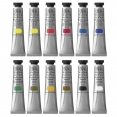 溫莎牛頓專業級塑膠彩20毫升12色套裝Winsor & Newton Professional Acrylic 12x20ml Tube Set
