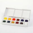 溫莎牛頓COTMAN水彩12色半磚寫生套裝W&N COTMAN Watercolour Sketcher' Pocket Box 12HP Set