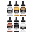 Liquitex 塑膠彩墨水6枝套裝 - 珍珠色Liquitex Acrylic Ink 6x30ml Set - Iridescent Colours