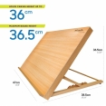 蒙瑪特櫸木座枱A3繪畫板-可調角度Mont Marte Drawing Board A3 with elastic band