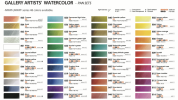 韓國MUNGYO專業水彩48色半磚套裝Mungyo Professional Watercolour 48 Half-pans set