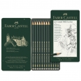 輝柏嘉素描鉛筆12支套裝(8B-2H)Faber-Castell Castell 9000 Graphite Pencil, Tin of 12pcs (8B-2H)