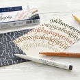 輝柏嘉英文彩色書法筆6色套裝Faber-Castell Pitt Calligraphy Pen 6pcs Set