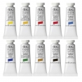 溫莎牛頓設計家不透明水彩10 色套裝WINSOR & NEWTON Designers Gouache Intro Set 10 X 14mL Tubes