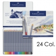輝柏嘉金裝系列水溶木顏色套裝Faber-Castell Goldfaber Watercolour Pencil Tin Set