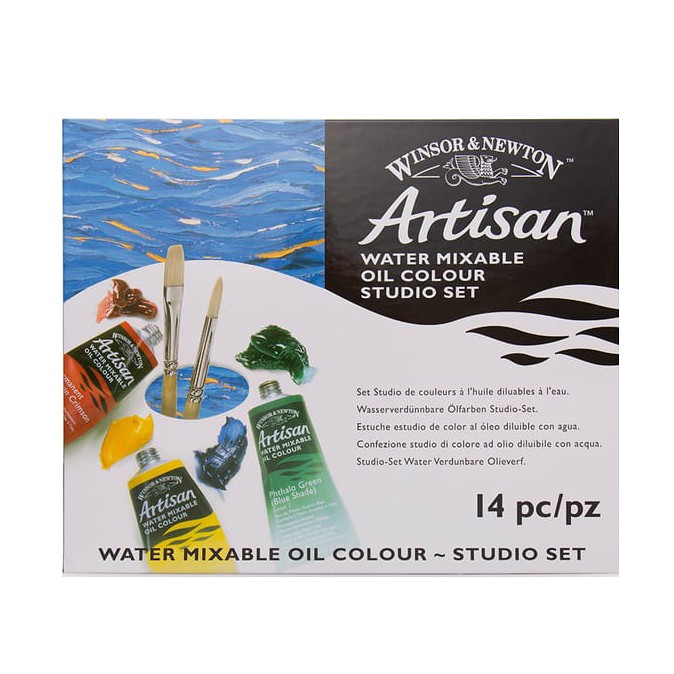 溫莎牛頓ARTISAN水溶油彩畫室套裝