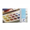 凡高專業水彩24色半磚套裝Van Gogh Water Colour 24 Half-pans set