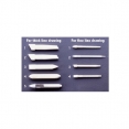 Copic Classic替換筆咀10件裝-Calligraphy 5mmCopic Classic Optional Nibs 10pc/pk - Calligraphy 5mm
