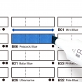Copic 自製Color Swatch厚咭Copic Color Swatch Cards