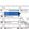 Copic 自製Color Swatch厚咭Copic Color Swatch Cards