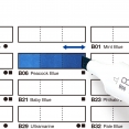 Copic 自製Color Swatch厚咭Copic Color Swatch Cards