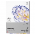 溫莎牛頓素描(特滑)繪畫簿220克25張WINSOR & NEWTON Smooth Drawing Pad 220g 25SH Gummed