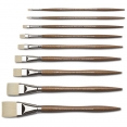 溫莎牛頓畫家油彩平頭仿豬鬃毛纖維畫筆WINSOR & NEWTON Artists' Oil Synthetic Hog Brush Bright 