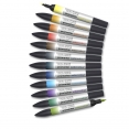 溫莎牛頓水彩軟咀麥克筆12色套裝 - LandscapeWINSOR & NEWTON Promarker Watercolour 12 Set - Landscape