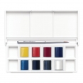 溫莎牛頓COTMAN水彩8色半磚連畫筆套裝 - SkyscapeW&N Cotman Watercolour 8Hp Pocket Set - Skyscape