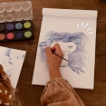 LB 廣告彩片裝12色連畫筆套裝LB Gouache Disc 12's with Brush Set LB 廣告彩片裝12色連畫筆套裝LB Gouache Disc 12's with Brush Set