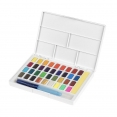 輝柏嘉36色磚裝水彩連畫筆套裝Faber-Castell Solid Water Color Set 36Col.