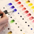 溫莎牛頓專業水彩 Dot CardWinsor & Newton Professional Water Colour Dot Card Colour Chart