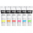 Liquitex專業級Heavy Body塑膠彩59亳升6色套裝 - 螢光色Liquitex Professional Heavy Body Acrylic 6x59ml Set - Fluorescents