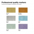 溫莎牛頓麥克筆-6色套裝(金屬系列) NC#0290135WINSOR & NEWTON Set of 6 Metallic Marker