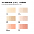 溫莎牛頓專業麥克筆6色套裝 - 膚色系列#1Winsor & Newton Promarker 6 Set - Skin Tones 1