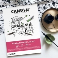 法國康頌GRADUATE漫畫麥克筆畫簿 70克 50張 - A4Canson Graduate Manga Marker Layout Pad 70g 50SH - A4