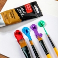 蒙瑪特專業尼龍畫筆4支套裝 #14 Mont Marte Gallery Acrylic Brush 4's Set #14