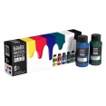 Liquitex Basics Fluid 塑膠彩118亳升6色套裝Liquitex Basics Acrylic Fluid 6x118ml Set