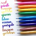Pentel軟頭柔繪筆12色基礎套裝Pentel Brush Sign Pen 12 Colors - Basic Set