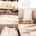 DIY純棉無印束口袋 30 x 40cmDIY Plain Calico Drawstring Bag 30 x 40cm DIY純棉無印束口袋 30 x 40cmDIY Plain Calico Drawstring Bag 30 x 40cm