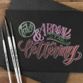德國KUM x Lellous Letters 西洋書法畫筆3支套裝KUM x Lellous Letters Brushlettering Brush Set 3Pk