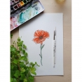 德國KUM x Handgemalt Floral 水彩畫筆3支套裝KUM x Handgemalt Floral Brush Set 3Pk