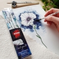 德國KUM x Handgemalt Floral 水彩畫筆3支套裝KUM x Handgemalt Floral Brush Set 3Pk