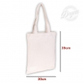 DIY純棉無印手提布袋 30 x 39cmDIY Plain Calico Tote Bag 30 x 39cm