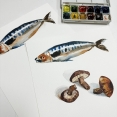 DEGAS 優質水彩紙 A1-230克 (單張)DEGAS Quality Water Colour Paper A1 - 59.4 x 84.1cm, 230gsm