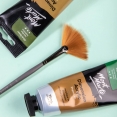 蒙瑪特尼龍短桿扇形畫筆-10號Mont Marte Artist Taklon Fan Brush #10