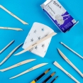 蒙瑪特迷你陶泥工具10支套裝 Mont Marte Mini Modelling Tools Boxwood 10 pcs
