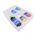 LB玻璃彩貼液套裝(5色) - 閃粉LB Window Colour Set (5 Colours) - Glitter
