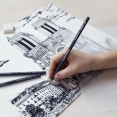 Conte a Paris 素描鉛筆12支套裝Conte a Paris Graphite Pencil Assorted 12pcs Tin Set
