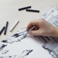 Conte a Paris 素描方形炭條Conte a Paris Sketching Carre Crayons