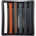 韓國MUNGYO素描粉條炭精6色套裝Mungyo Drawing Chalk 6's Earth Tone Set