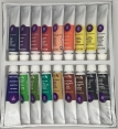 英國里維斯油彩10毫升18色套裝Reeves Oil Colour 18 Set-10ml